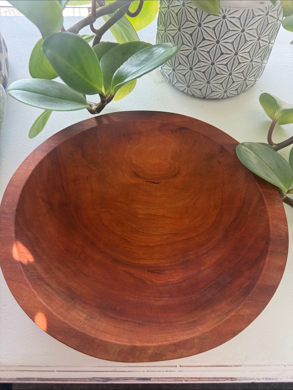 Holland Bowl Mill 9” Wood Bowl Handmade Michigan Solid Wood USA